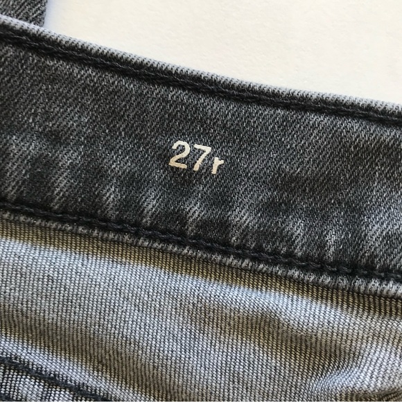 Gap Authentic Straight Leg Black Jeans 27 - Picture 7 of 10